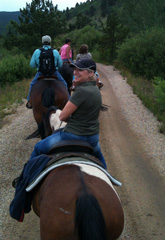 Horseback riding